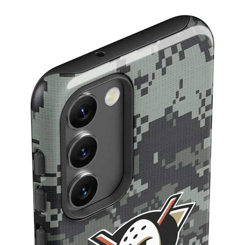 NHL Anaheim Ducks Camo Galaxy S23 Pro Case