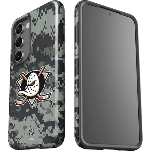 NHL Anaheim Ducks Camo Galaxy S23 Pro Case