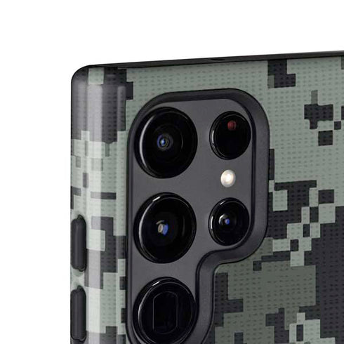 NHL Anaheim Ducks Camo Galaxy S23 Ultra Pro Case