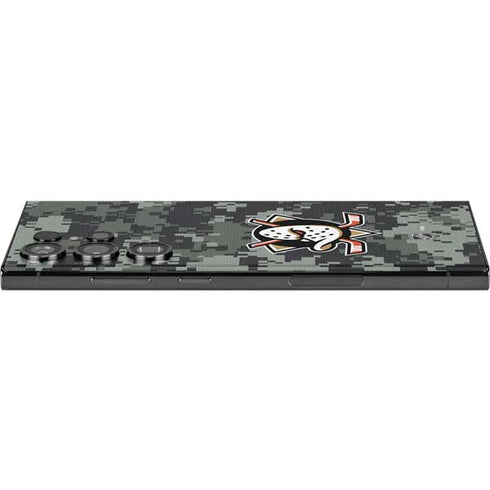 NHL Anaheim Ducks Camo Galaxy S23 Ultra Skin