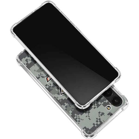 NHL Anaheim Ducks Camo Galaxy S24 FE Clear Case