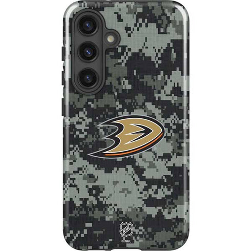 NHL Anaheim Ducks Camo Galaxy S25 Plus Impact Case