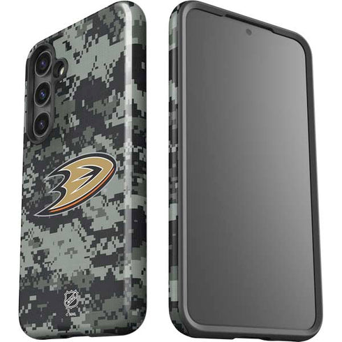 NHL Anaheim Ducks Camo Galaxy S25 Plus Impact Case