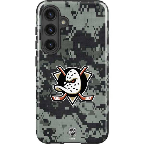 NHL Anaheim Ducks Camo Galaxy S24 Plus Impact Case