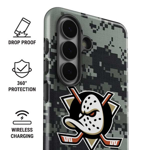 NHL Anaheim Ducks Camo Galaxy S26 Plus Impact Case