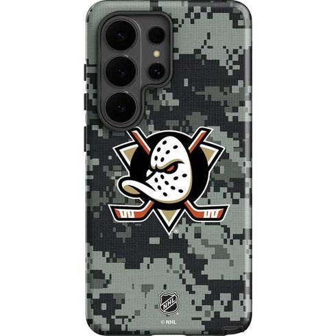 NHL Anaheim Ducks Camo Galaxy S26 Ultra Impact Case