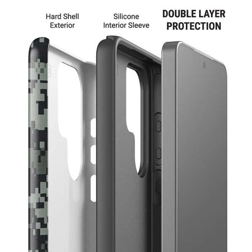 NHL Anaheim Ducks Camo Galaxy S26 Ultra Impact Case