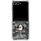 NHL Anaheim Ducks Camo Galaxy Z Flip7 Clear Case