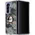 NHL Anaheim Ducks Camo Galaxy Z Fold5 5G Clear Case