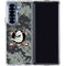 NHL Anaheim Ducks Camo Galaxy Z Fold7 Clear Case