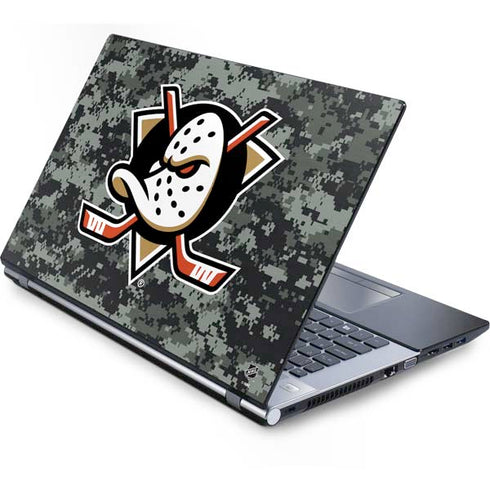 NHL Anaheim Ducks Camo Generic Laptop Skin