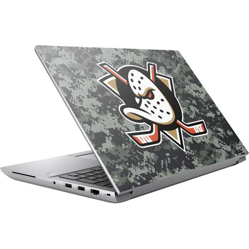 NHL Anaheim Ducks Camo HP ZBook Fury 16 G10 Skin