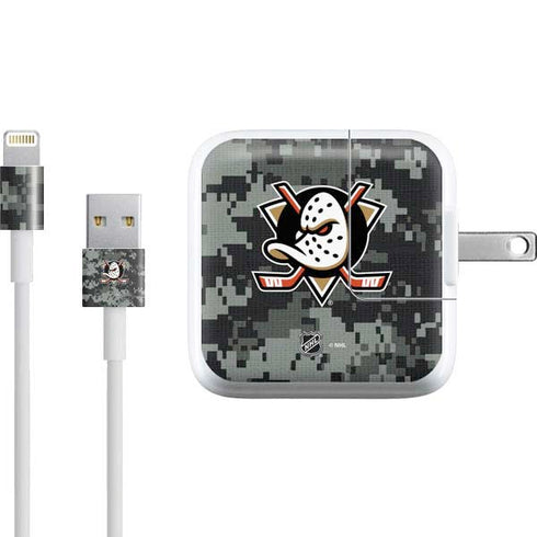 NHL Anaheim Ducks Camo iPad Charger (10W USB) Skin
