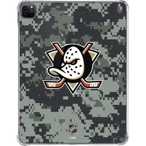 NHL Anaheim Ducks Camo iPad Pro 11in (2024) Clear Case