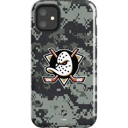 NHL Anaheim Ducks Camo iPhone 11 Impact Case