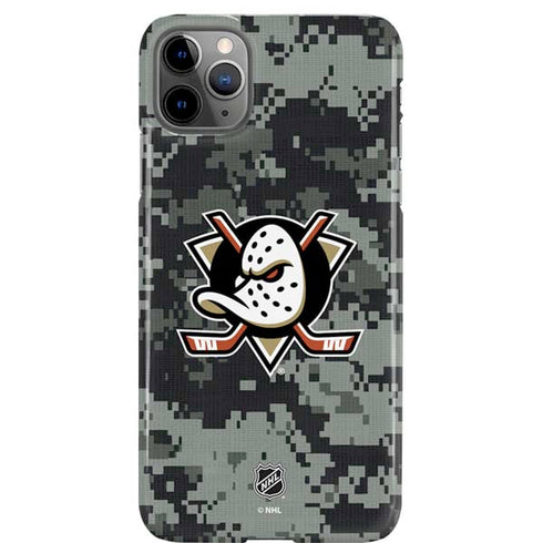 NHL Anaheim Ducks Camo iPhone 11 Pro Max Lite Case