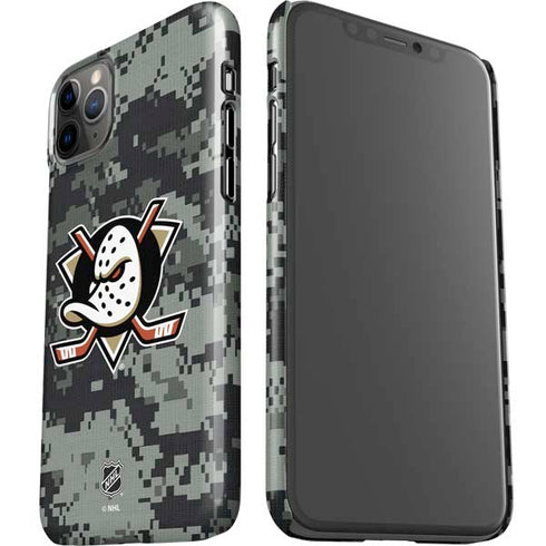 NHL Anaheim Ducks Camo iPhone 11 Pro Max Lite Case