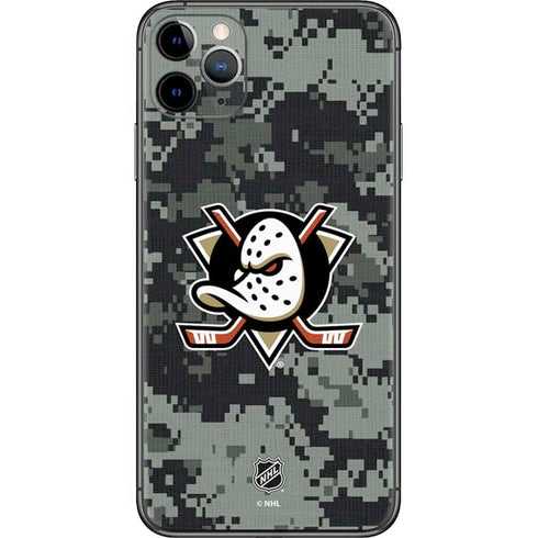 NHL Anaheim Ducks Camo iPhone 11 Pro Max Skin