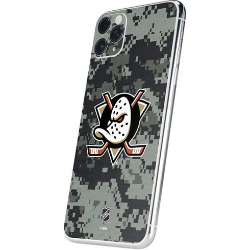NHL Anaheim Ducks Camo iPhone 11 Pro Max Skin