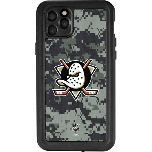 NHL Anaheim Ducks Camo iPhone 11 Pro Max Waterproof Case