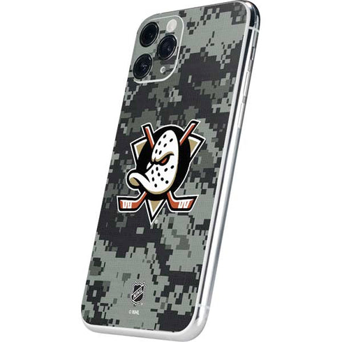 NHL Anaheim Ducks Camo iPhone 11 Pro Skin