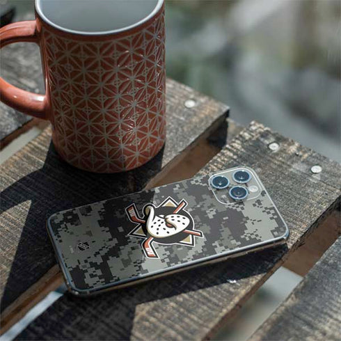 NHL Anaheim Ducks Camo iPhone 11 Pro Skin