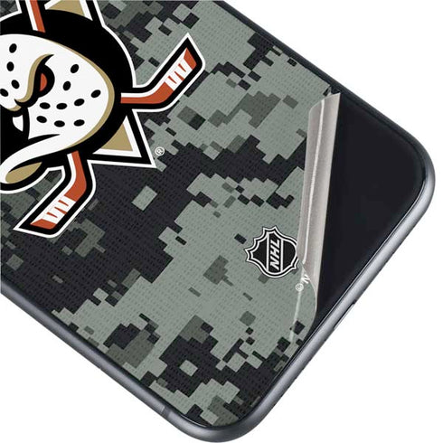 NHL Anaheim Ducks Camo iPhone 11 Skin