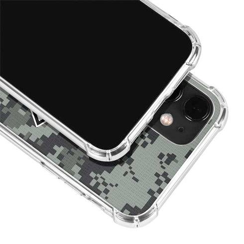 NHL Anaheim Ducks Camo iPhone 12 Clear Case