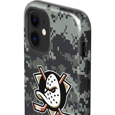 NHL Anaheim Ducks Camo iPhone 12 Impact Case