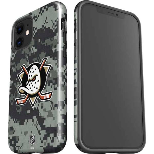 NHL Anaheim Ducks Camo iPhone 12 Impact Case