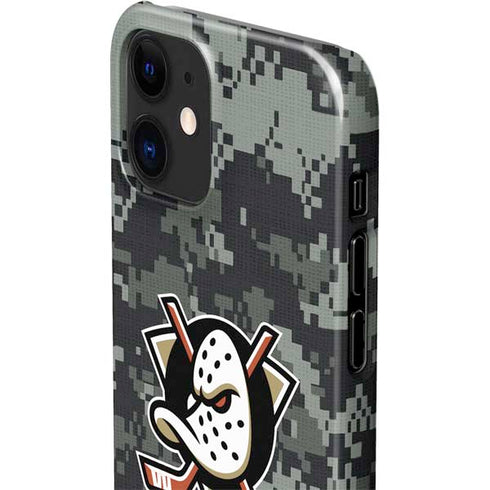 NHL Anaheim Ducks Camo iPhone 12 Mini Lite Case