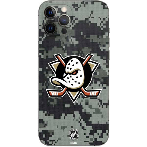 NHL Anaheim Ducks Camo iPhone 12 Pro Max Skin