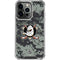 NHL Anaheim Ducks Camo iPhone 13 Pro Clear Case
