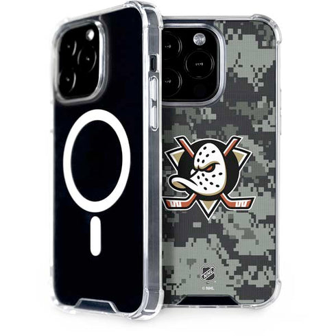 NHL Anaheim Ducks Camo iPhone 13 Pro MagSafe Case