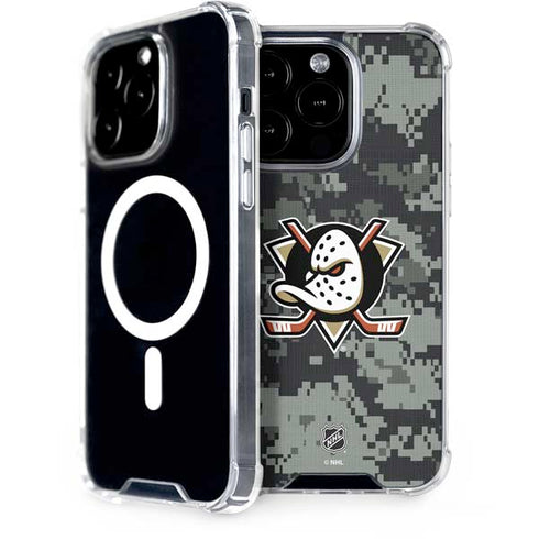 NHL Anaheim Ducks Camo iPhone 13 Pro Max MagSafe Case