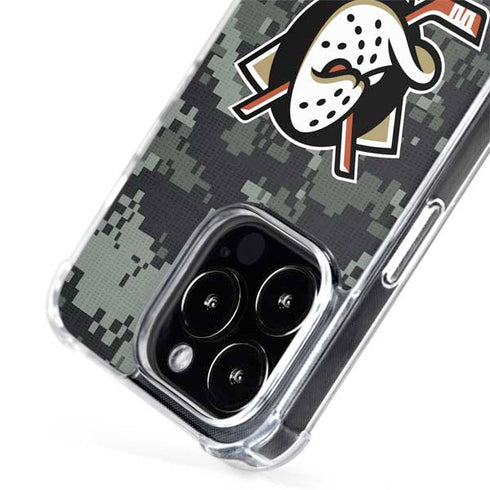 NHL Anaheim Ducks Camo iPhone 13 Pro Max MagSafe Case