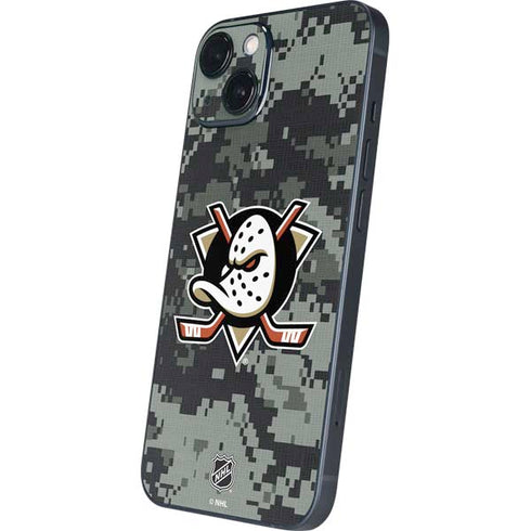 NHL Anaheim Ducks Camo iPhone 13 Skin
