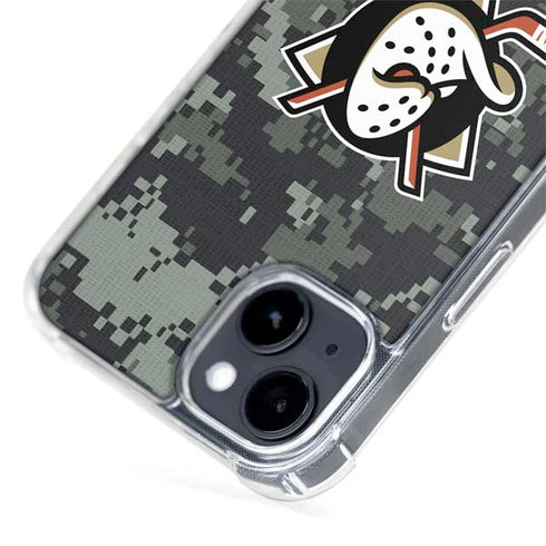 NHL Anaheim Ducks Camo iPhone 14 MagSafe Case
