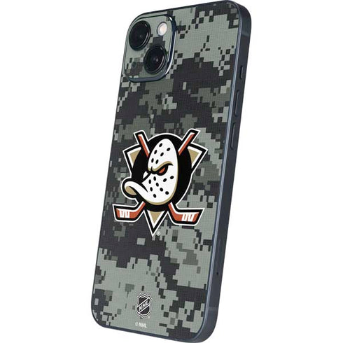 NHL Anaheim Ducks Camo iPhone 14 Plus Skin