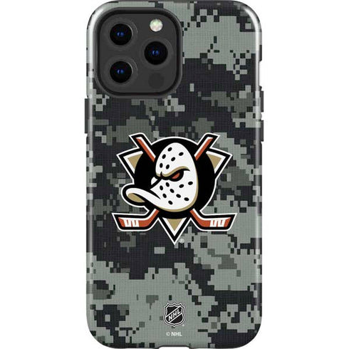 NHL Anaheim Ducks Camo iPhone 14 Pro Max Impact Case