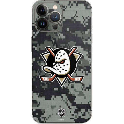 NHL Anaheim Ducks Camo iPhone 14 Pro Max Skin