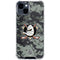 NHL Anaheim Ducks Camo iPhone 15 Plus Clear Case