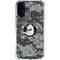 NHL Anaheim Ducks Camo iPhone 16 Clear Case