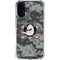 NHL Anaheim Ducks Camo iPhone 16 Plus Clear Case