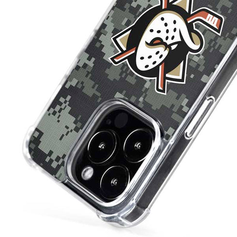 NHL Anaheim Ducks Camo iPhone 16 Pro Max MagSafe Case