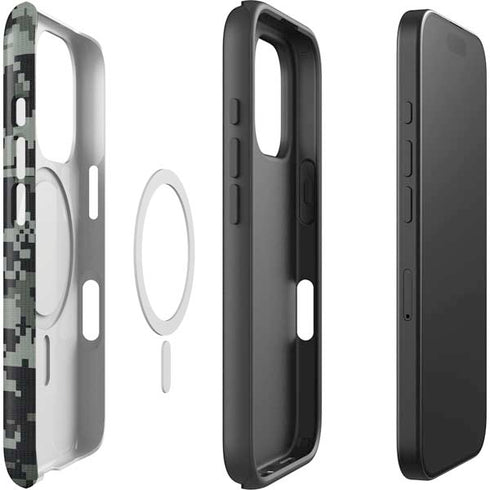 NHL Anaheim Ducks Camo iPhone 16 Pro Max Magsafe Impact Case