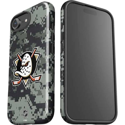 NHL Anaheim Ducks Camo iPhone 16e Impact Case
