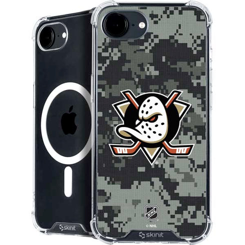 NHL Anaheim Ducks Camo iPhone 16e MagSafe Case