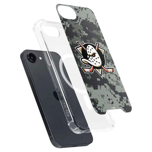 NHL Anaheim Ducks Camo iPhone 16e MagSafe Case