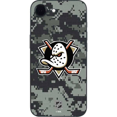NHL Anaheim Ducks Camo iPhone 16e Skin